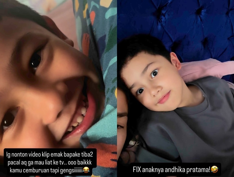 Ussy Sulistiawaty Ungkap Momen Sang Putra Cemburu ke Andhika Pratama [Instagram]